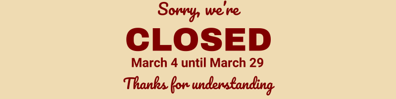 closed in March